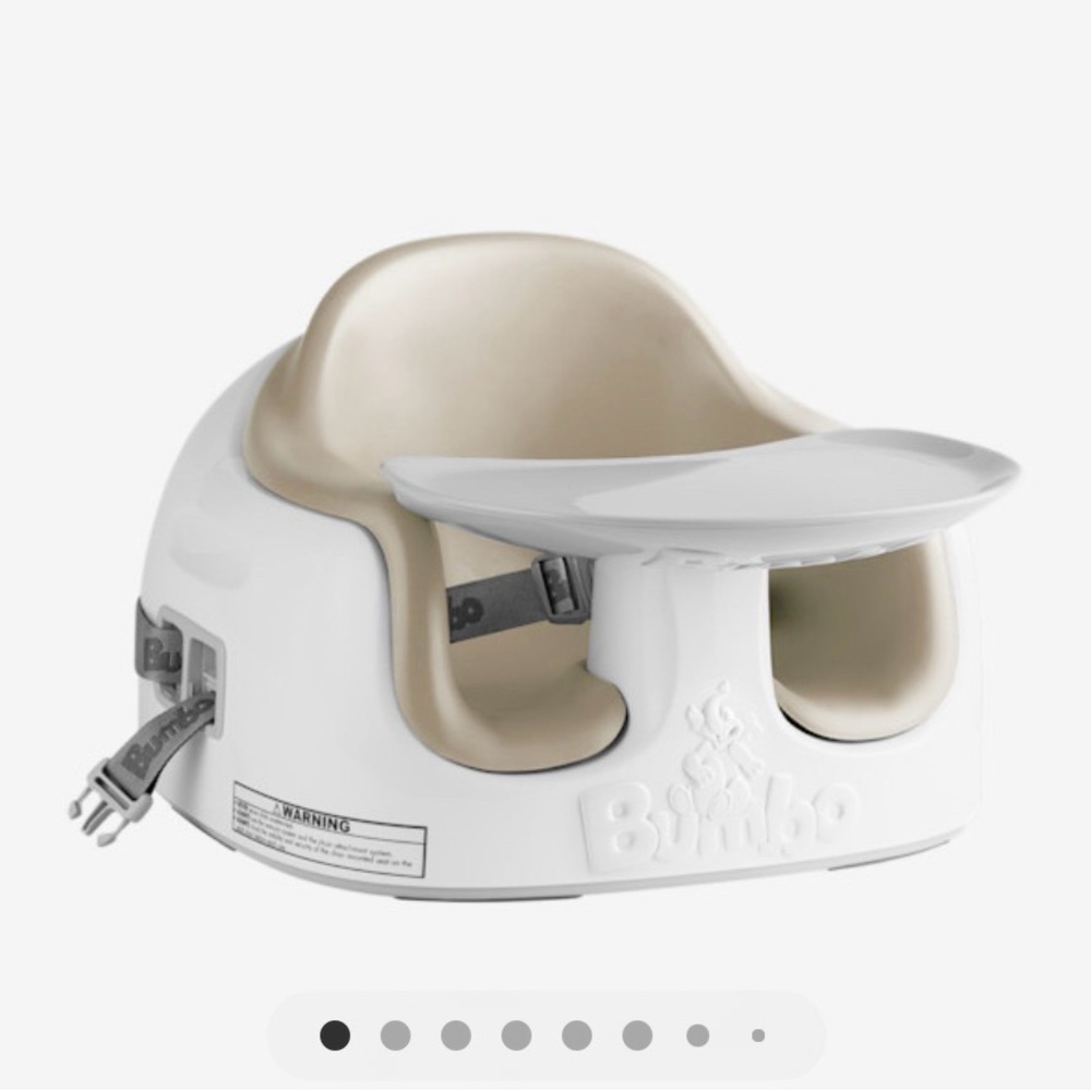 Bumbo Multi Seat in White and Cream